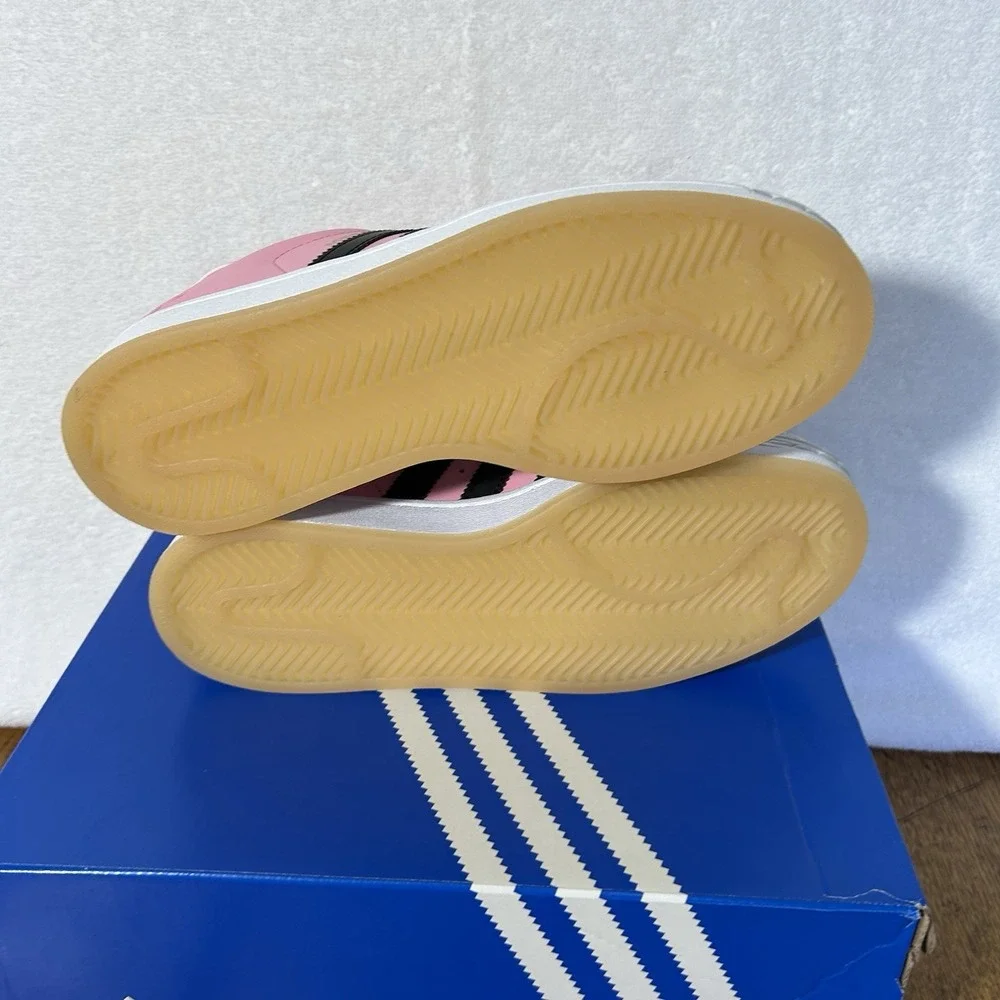 Adidas Womens Size 8 Superstar Messi Inter Miami CF JR1520 Pink Black Shoes